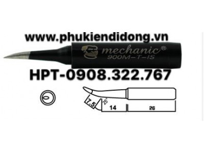 ĐẦU HÀN MECHANIC BLACK (CHÍNH HÃNG)
